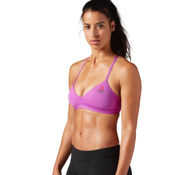 Reebok Crossfit Micro Sports Bra (Purple) - Picture 2 of 6